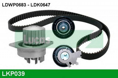 LUCAS ENGINE DRIVE lkp039 -  Водяной насос + комплект зубчатого ремня